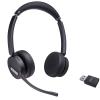 Yealink WH64 Hybrid DECT& Bluetooth Wireless Headset,492ft Range Dual UC Zoom Headphones with DECT Dongle, 3X Noise Cancelling Mic, 32HTalk Time, Office Work Portable Headsets for PC,Cellphone,Laptop view 1
