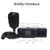 KSUN 4G Car Network Radio with Hand Microphone PTT Button, Walkie Talkie Long Range 100 Miles Support Bluetooth WiFi Hotspot for Zello Android ZL50 view 2