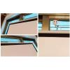 Projector Screen Pull Down Wrinkle-Free Screen, Simple Hangable HD Projection White Screen, 16:9/4:3 Projections Movies Screen Wall Mountable for Home Theater Office Party Classroom(16:9,40") view 3