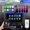 2+32G Android 12 Double Din Car Stereo for Hummer H3 2005-2010 with 9 Inch Touchscreen Radio Built-in Wireless Carplay/Android Auto/GPS/Bluetooth/FM/AUX-in/Steering Wheel Controls/Backup Camera view 3