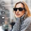 Smart Glasses, Polarized Bluetooth Sunglasses with Speaker, Voice Assistant, Open Ear, UV Protection Outdoor Audio Glass view 4