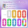 4FT Colorful Marquee Light Up Letters - Large Name Letters, Marry Me, Baby, Love - 18 Color Modes, Remote Control view 2