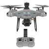 DirectNine Basics 4k dual-camera professional drone with 360 obstacle avoidance & optical flow dual-8k-3b, 8.66 x 2.55 x 6.29 in, Gray view 1