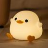 Myratts Night Light for Kids, Cute Soft Silicone Dodo Duck Lamp, Dimmable Nursery Portable Duck Kawaii Lamps, Bedside Lamp for Baby Toddler Adult(Dodo Duck) view 1