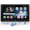 ATOTOLIFE S8 8-Core 9inch 4G+32G Android Double Din Car Stereo, Wireless CarPlay & Android Auto, 4G LTE/WiFi&BT&USB Tethering, 1280 * 720 QLED Touchscreen, Dual Bluetooth, GPS Tracking, SCVC&VSV view 1