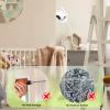 Flexible Baby Monitor Mount for HelloBaby HB6550/HB65/HB40/HB6339/HB66/HB6550Pro, ANMEATE SM935E, Baby Camera Mount Holder Stand with 15.7 inch, Attach to Baby Crib Without Wall Damage view 4