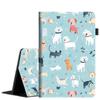 Case for All-New Amazon Fire Max 11 Tablet (13th Generation, 2023 Release), Multi-Angle Stand Smart Protective Cover with Auto Wake/SleepDogs Pattern Backgrounds view 1