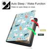 Case for All-New Amazon Fire Max 11 Tablet (13th Generation, 2023 Release), Multi-Angle Stand Smart Protective Cover with Auto Wake/SleepDogs Pattern Backgrounds view 3