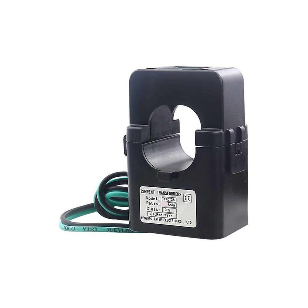 GVMUKNYE Split Core Current Transformer KCT-36 Current Sensor 100A 200A 250A 300A 400A 500A 600A Mini Current Transformer CT(100A 5A)