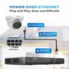 4COVR 4K PoE Security Camera System 16 Channel, 2-Way Talk & Smart Full Color Night Vision, AI Smart Detection, 4TB NVR Surveillance for Business, 12X 8MP Commercial Dome IP Camera IP67, LY97KA8M1612 view 3