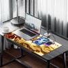 LL-COEUR Pattern Long Waterproof Mouse Mat 35.4"x19.6"x0.12", Laptop Pad Extended Office Desk Pad with Stitched Edges (35.4x19.6x0.12inch, Eagle) view 4