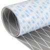 OCEANBROAD CNC Cut Boat FlooringSelf-Adhesive, 96''x15'' Gray/WhiteLines view 1