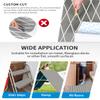OCEANBROAD CNC Cut Boat FlooringSelf-Adhesive, 96''x15'' Gray/WhiteLines view 3
