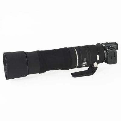 CHASING BIRDS Lens Camouflage Waterproof Coat for Canon RF 200-800mm F6.3-9 is USM Rainproof Lens Protective Cover Version IV(Classic Black)