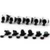 10Pcs D Type RJ45 CAT5 Ethernet Network Connector Female Module Bulkhead Panel Mount Coupler(10xA1014) view 1
