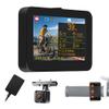 VSYSTO Bicycle Rear View Camera, Waterproof Bike Mirror Camera with 4.3 Inch HD Display Screen, GPS, Wired Controller, Infrared Night Vision Lens, Temperature and Calorie Display, Loop Recording view 1
