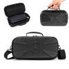 XBERSTAR Speaker Case for Bose SoundLink Max Speaker Carrying Case Hard Travel Storage Bag with Shoulder Strap, Black, Modern view 1