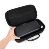 XBERSTAR Speaker Case for Bose SoundLink Max Speaker Carrying Case Hard Travel Storage Bag with Shoulder Strap, Black, Modern view 4