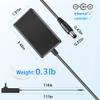 12V 1.5A Switching Power Supply Adapter AC 100-240V to DC 12Volt 1500mA Transformer Converter 10ft DC Extension Power Cord with 5.5mm x 2.5/2.1mm DC Plug [10ft Extra Long Cord] view 2
