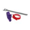 10/30/50/100pcs Releasable Cable Ties Plastics Fastening Reusable Cable tie Straps Nylon Wrap Zip Bundle Bandage Tie(Red,30pcs) view 3