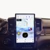 14.4inch Android 13 Car Radio for Dodge Ram 1500 2500 3500 2019-2024 Stereo 2K IPS Screen Upgrade Tesla Style Head Unit Multimedia Player Touch Screen Android Auto GPS Navigation view 1