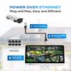 4COVR PoE Security Camera System with Monitor, 8 Channel H.265 NVR with 2TB HDD, AI Human Vehicle Detection, 8Pcs 5MP IP67 PoE IP Bullet Camera Night Vision with Mic, 24/7 Recording, LY37EX5MU808 view 4