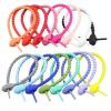 20Pcs/Lot Silicone Reusable Bag Ties Twist Wire Fasten Cable Zip Tie Headset Data Line Wire Universal Tie view 3