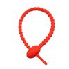 20Pcs/Lot Silicone Reusable Bag Ties Twist Wire Fasten Cable Zip Tie Headset Data Line Wire Universal Tie view 4