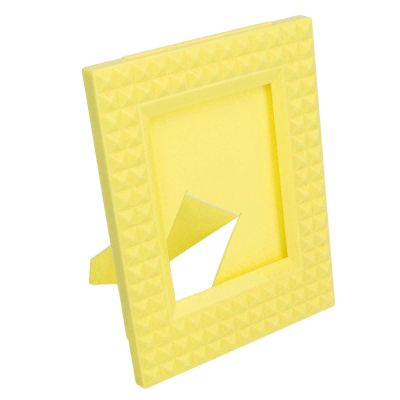 Boxwizard Mini Photo Frame 4.3x3.3in Picture Frames for Desktop Tabletop Mini Instant Photo Frames for Instax Mini 12 11 9 8 7 EVO for Polaroid (Yellow), Boxwizardoh2s806ny4-15