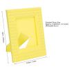 Boxwizard Mini Photo Frame 4.3x3.3in Picture Frames for Desktop Tabletop Mini Instant Photo Frames for Instax Mini 12 11 9 8 7 EVO for Polaroid (Yellow), Boxwizardoh2s806ny4-15 view 2