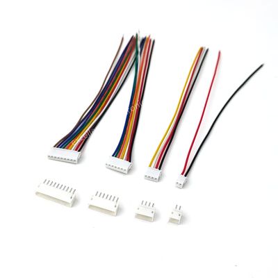 10 SETS Mini Micro ZH 1.5 2/3/4/5/6/7/8/9/10 Pin JST Connector with 100mm Length Wires Cables - (Color: 10 Sets 10P)