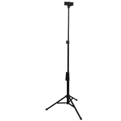 Dpofirs Cell Phone Camera Tripod, 17in to 64in Adjustable Extension Selfie Tripod with 360 Degree Rotation Holder, Portable Remote Phone Mount Stand for Video Recording, Dpofirs6txqvy5s2i