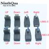 Boicus Wiring Connecting Terminals - 1pcs 90 degree Angle L Bending USB 2.0 USB 3.0 Male to Female Adapter Extension Connector for Computer Notebook - (Color: USB 3.0 Down) view 2