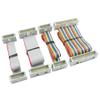 1pcs 2.54mm Pitch Box Header IDC Male To Male 10/14/16/20/26/30/34/40/50/64 Pin Connector Flat Ribbon Data Cable 10CM 20CM 30CM - (Color: Rainbow Cable, Package: Length 40CM, Pins: 20P) view 2