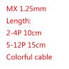 10pcs 1.0 1.25 1.5 2.0 2.54 SH/JST/ZH/PH/XH 1.0MM 1.25MM 1.5MM 2.0MM 2.54mm Female Plug Connector with Wire 2/3/4/5/6/7/8/P Pin - (Color: JST 1.25MM, Pins: 10PCS 12P) view 2