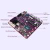 12th Gen i3-N305 N100 NAS Motherboard 6-Bay Soft Router (6 *SATA3.0 Ports /DDR5 4800MHz/ 2*M.2 NVMe/Dual I226-V 2.5G) Firewall ITX Mainboard(N100) view 4