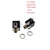 10pcs 3.5mm Audio Jack PCB Mount Screw Metal Nuts Mono Stereo Phone Plug 2 3 4 Pole Connector Through Hole Panel Thread - (Color: PJ376AM TRS) view 2