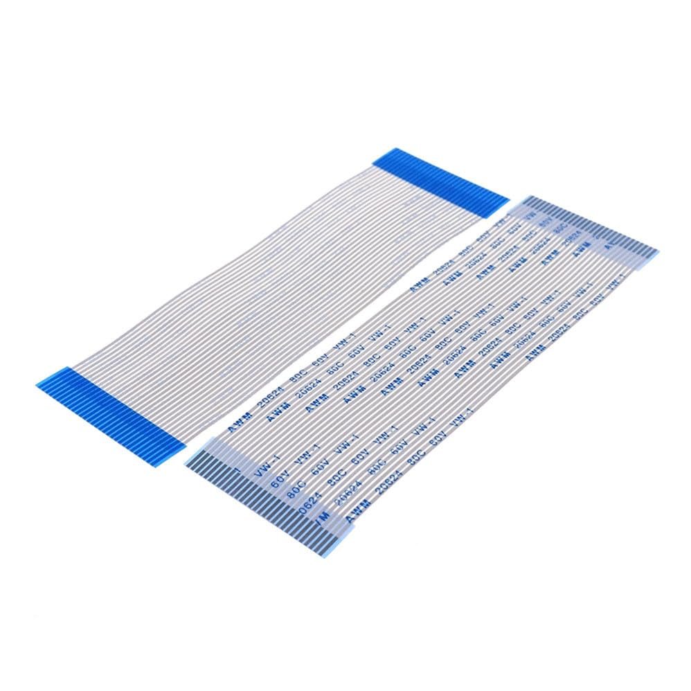 100pcs Flexible Flat Cable 30 PIN same isotrophy FFC 1.0 mm pitch Length 60 70 80 100 120 150 200 250 300 400 450 500 600 700mm - (Color: 80mm Length)
