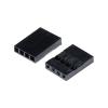 100PCS For Dupont Head 2.54mm 1X 1P 2P 3P 4P 1X1P 1X2P For Dupont Plastic Shell Pin Head Connector Jumper Wire Cable Housing Plug Female - (Color: 1X4P) view 1