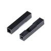 100PCS For Dupont Head 2.54mm 1X 1P 2P 3P 4P 1X1P 1X2P For Dupont Plastic Shell Pin Head Connector Jumper Wire Cable Housing Plug Female - (Color: 1X4P) view 4