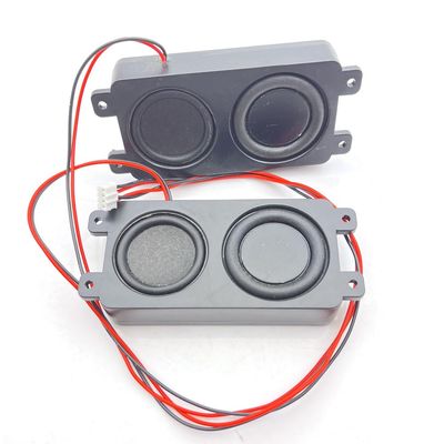 1 pair Mini Audio TV Speaker Driver 4 Ohm 2W to PH 2.0 Loudspeaker for DIY Sound Toy Computer Speaker for Sound System Connector - (Color: 1to 2 4 ohm 2w)