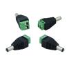 5/10pcs 12v 2.1x5.5mm Male Female Dc Power Jack Plug Adapter Connector For Led Strip Lights Cctv Camera - (Color: Male 5Pcs) view 3