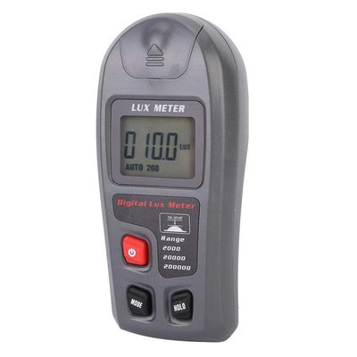 ElevateIQ Digital Luxmeter Meter, Handheld Digital Electronic Luxmeter Light Meter Illuminometer Photometer with LCD Display Range 0.1-200000 Lux/0.01-20000 Fc High Accuracy 4%