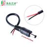 5pcs 10pcs 50pcs 15cm DC Male Female Extension Wire 2.1mm*5.5mm Jack Plug Connection Cable for 2835 5050 LED Strip Camera Router - (Style: A, Color: 50pcs Female) view 4