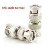 2/5/ 10pcs CCTV BNC Female TO Female F Jack cable connector BNC male TO male Coupler Adapter Q9 cable M to M plug p1 - (Color: BNC male to male, Package: 2pcs) view 2