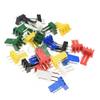 100Pcs 2510-3A KF2510 Male Wafer Plug Connector 2.54mm Pitch Straight Angle Connector for Computer Fan - (Color: Blue) view 3