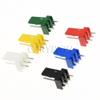 100Pcs 2510-3A KF2510 Male Wafer Plug Connector 2.54mm Pitch Straight Angle Connector for Computer Fan - (Color: Blue) view 4