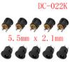 10Pcs DC Power Socket Connector 5.5x2.1mm/5.5x2.5mm/3.5x1.3mm/3.5x1.3mm/4.0x1.7mm Female Jack Nut Panel Mount DC Power Adapter - (Color: b) view 2