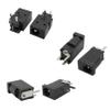 10Pcs DC Power Socket Connector 5.5x2.1mm/5.5x2.5mm/3.5x1.3mm/3.5x1.3mm/4.0x1.7mm Female Jack Nut Panel Mount DC Power Adapter - (Color: b) view 4