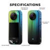 Skin Compatible with Insta360 X3 (2022) - Rainbow Streaks - Premium 3M Vinyl Protective Wrap Decal Cover - Easy to Apply | Crafted in The USA by MightySkins view 2